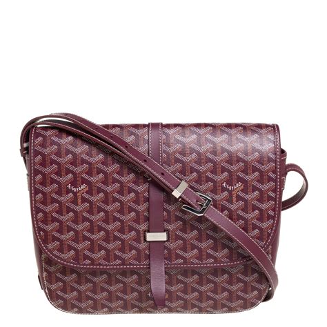 burgundy goyard